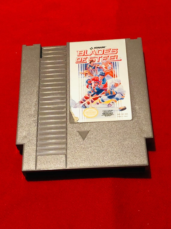 Nintendo Nes Console Hockey 2 Players Bundle Blades of Steel