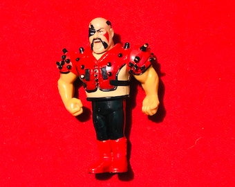 WWF 1991 Legion of Doom,Hawk HTF Rare! 1990s (Series 3) Original Vintage Action Figure + Trading card Titan Sports/Hasbro