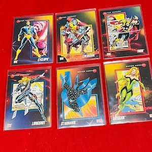 Choose! Your 1992 X-MEN Comic Trading cards! Series III Cyclops n other Cool Super Trading Cards! Gifts,90s Non sports cards.
