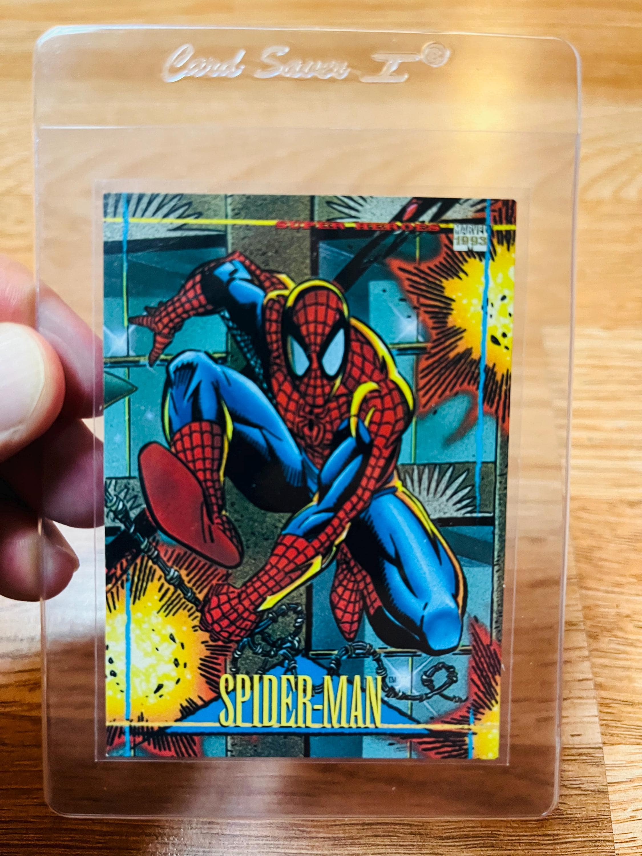 1993 Spider-man Series IV Original Trading Card #59 (EXC) Vintage