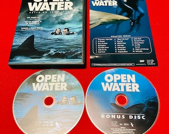 Open Water DVD Widescreen Vintage Survival Shark Movie 2004
