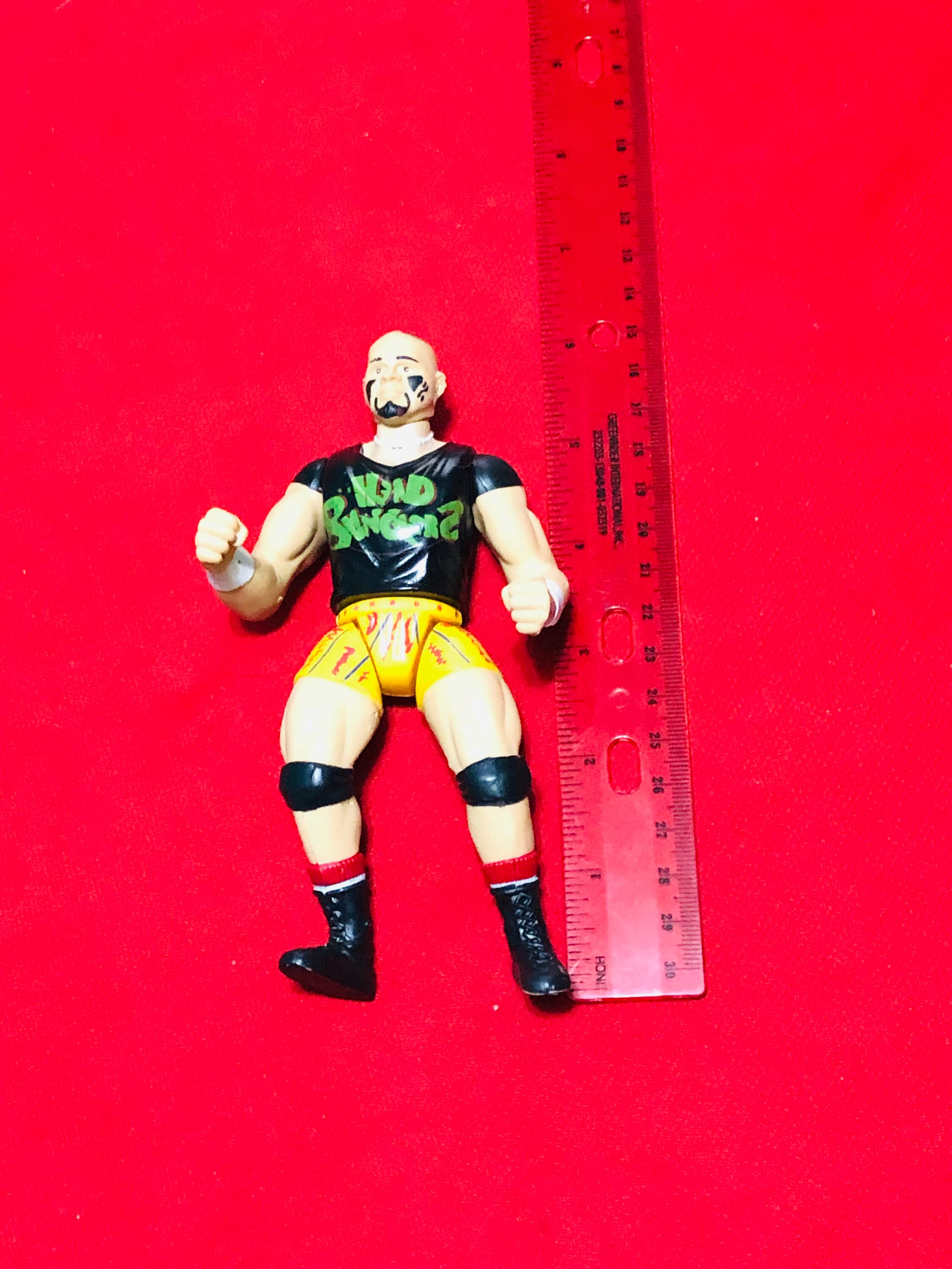 Wwf Hasbro Cabeza Personalizado WWE Jakks Banger cabeza lucha Libre Figuras 