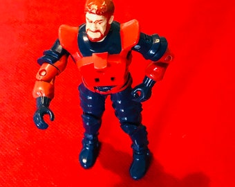 Figurine Visionaries Lord Leoric 1987 Hasbro - Incomplète Avec étendard