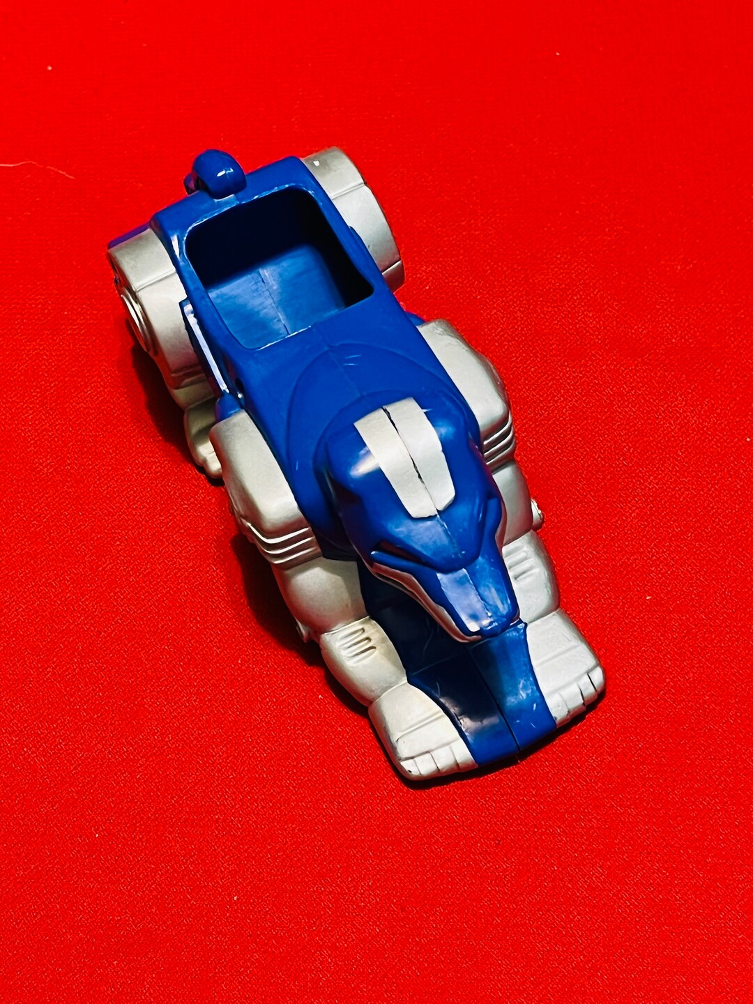 1995 Power Ranger,mini 5” Blue Vehicle Mighty Morphin Power Rangers ...