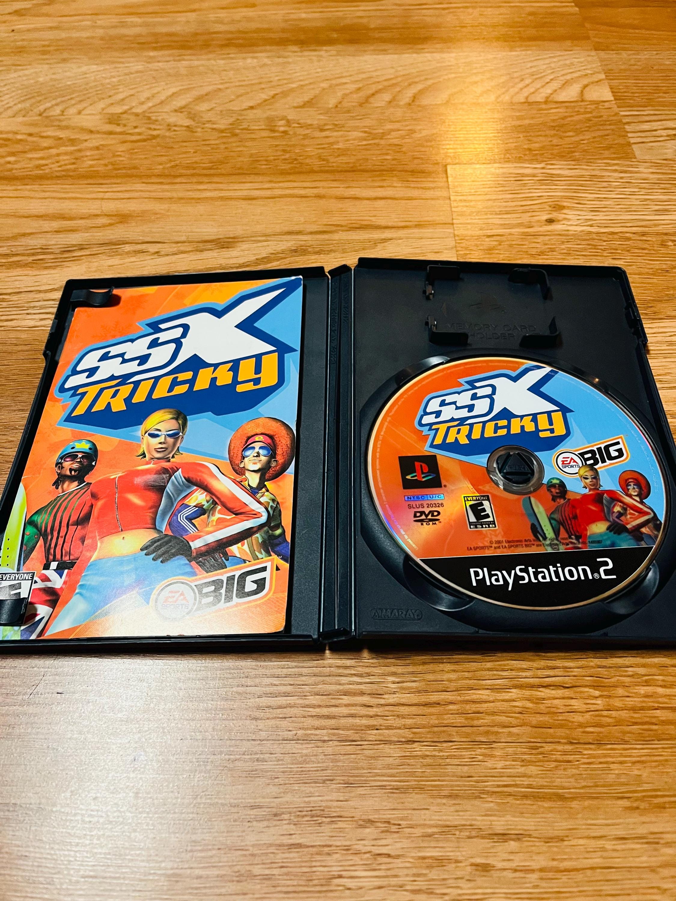 2002 PS2 SSX Tricky Snowboarding! Complete! Disc,manual Video Game
