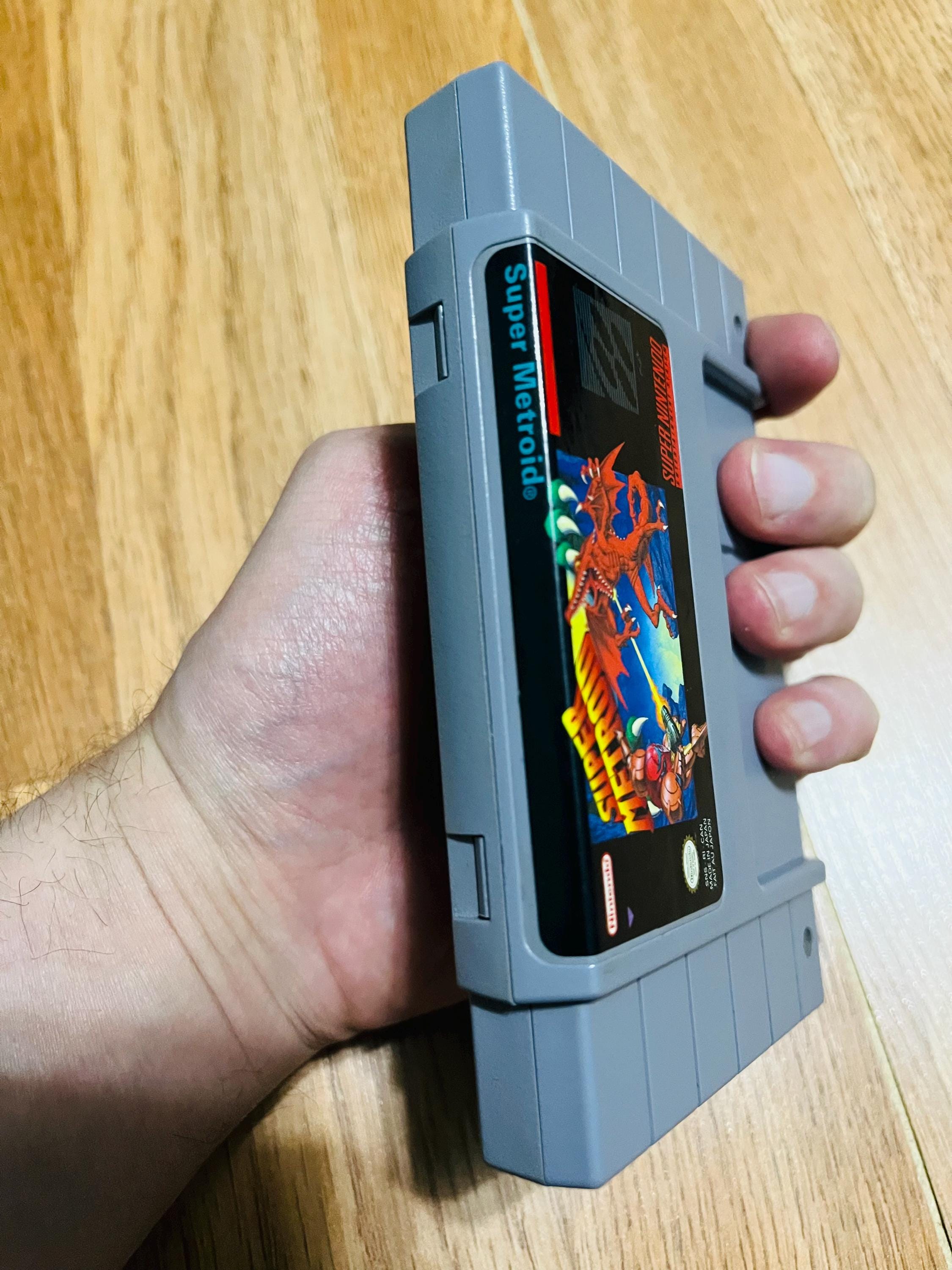 SNES Super Metroid 90s Super Nintendo ,vintage Action Video Game ...
