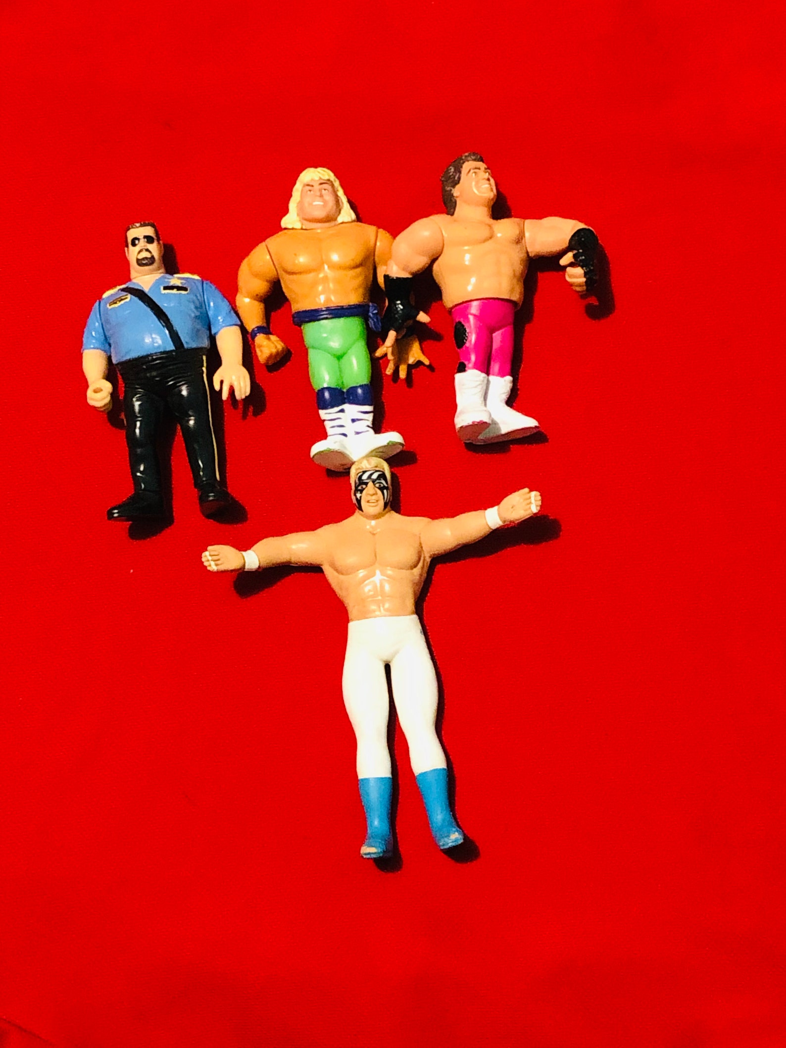 Vintage WWF 1990s Rare Wrestling Action Figure Bundle Boss Etsy