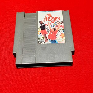 1985 NES Hoops Basketball Free Shipping! (NES) Original Vintage Nintendo Sports Video Game Cartridge Only! Cleaned n Tested! Please read