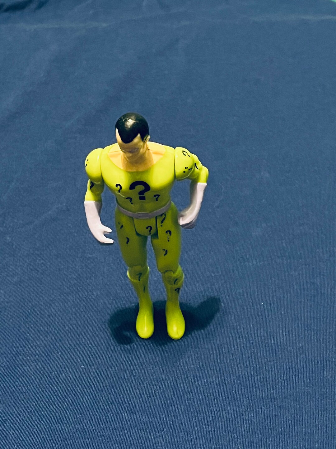 Vintage the Riddler HTF Original 1989 Action Figure DC Please Read - Etsy