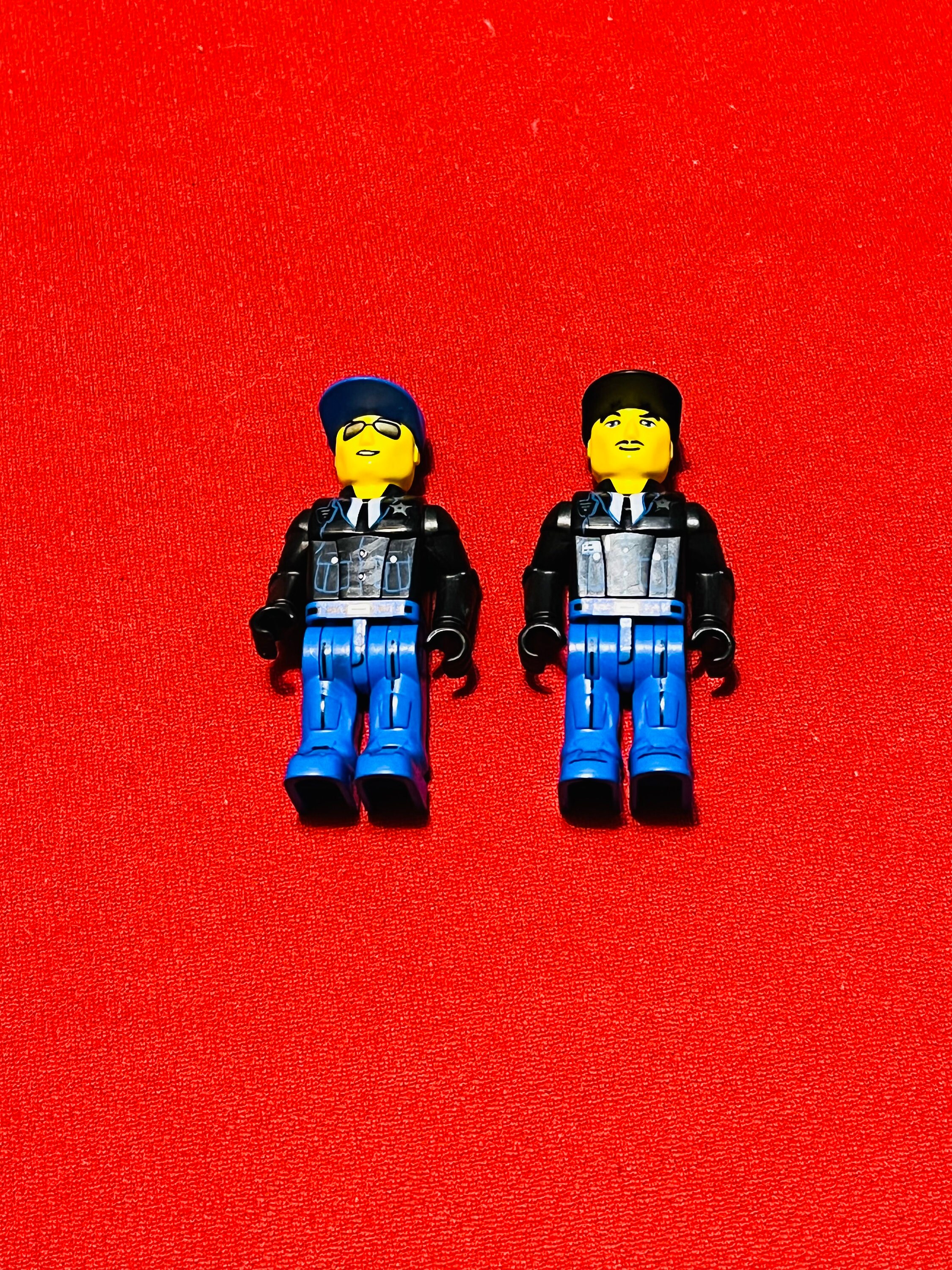 Vintage LEGO Mini Police Figures From Stone 2001 - Etsy