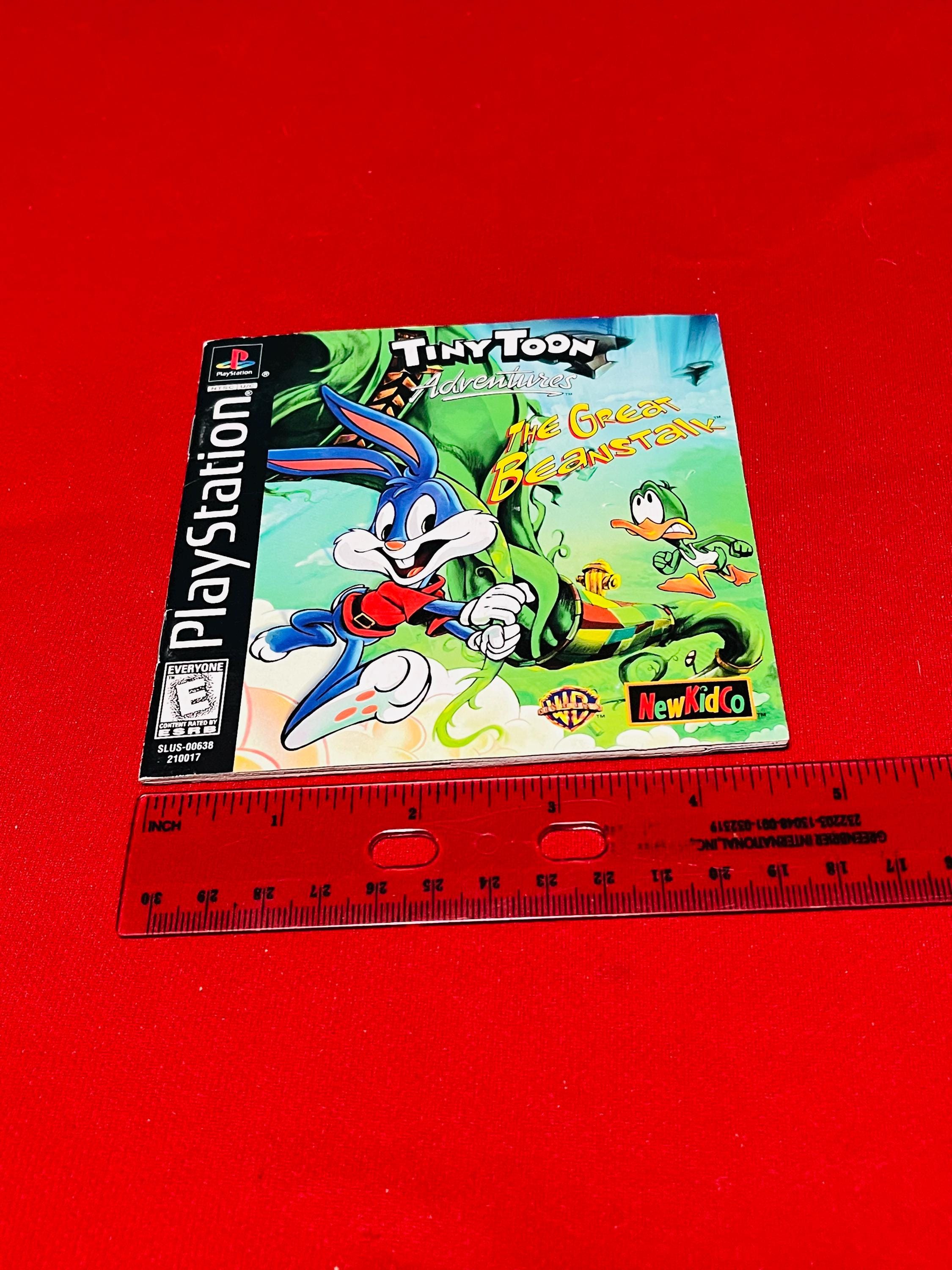1998 Tiny Toons Adventures the Great Beanstalk (PS1) Playstation