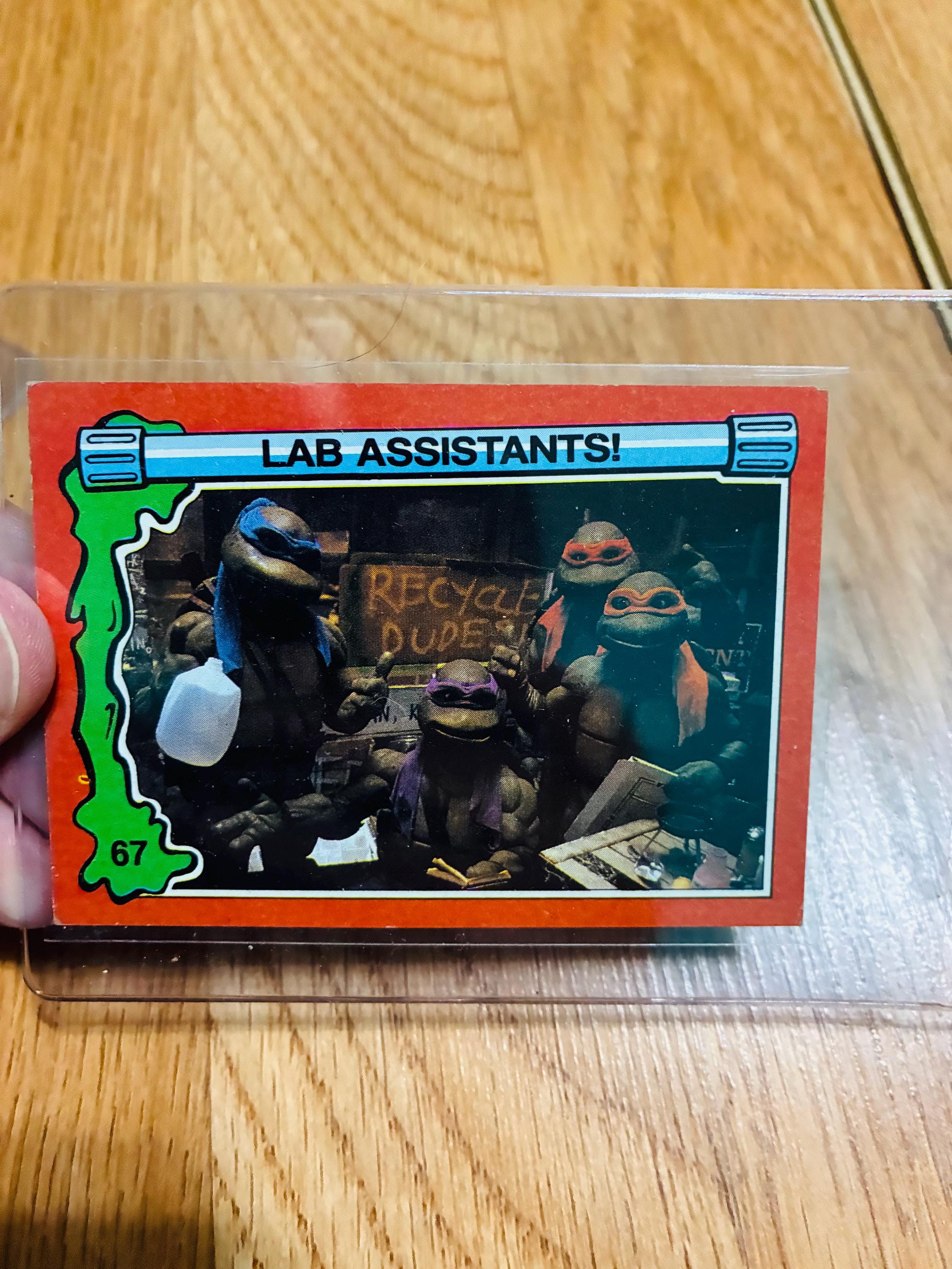 Topps Tmnt Cards - Etsy
