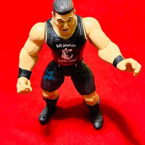 WWF 1998 Ken Shamrock WWE/WWF Survivor Signature Series Wrestling Action figure + 1 Trading card! Jacks Pacific Bone Crunch!90s Toys,Gifts.