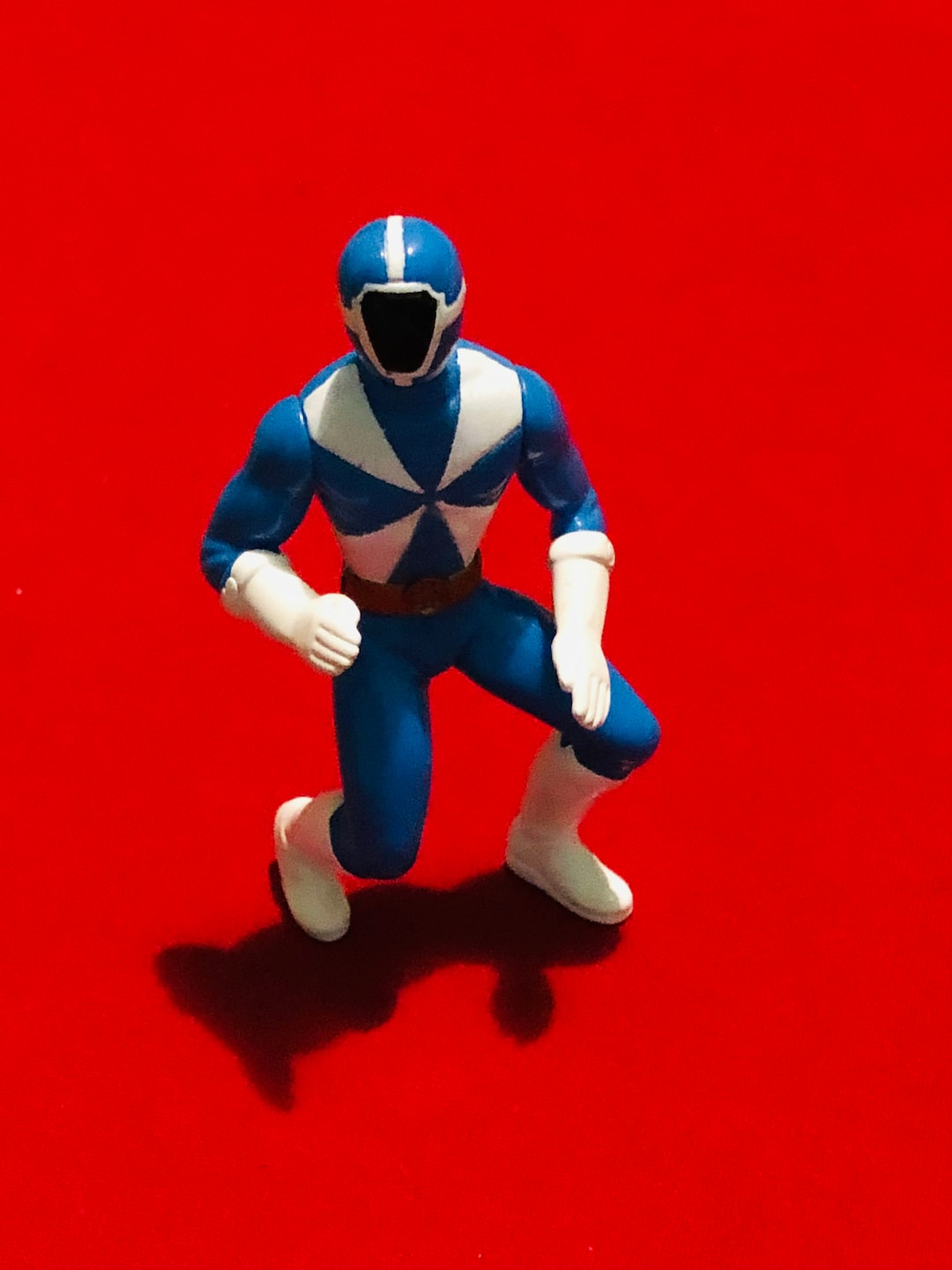 Power Ranger Min 2000 Blue Power Ranger,mini 4”light Speed Rescue! Mcdonald’s Action ...