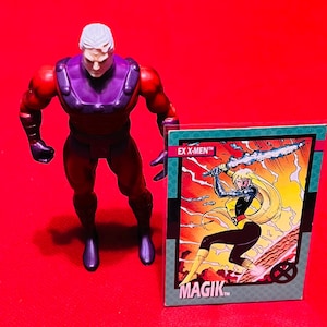 1998 Magneto - X-men Intense Eyes Rare! Original 5” series Toy biz 1990s series Vintage Action Figure - Toy only!