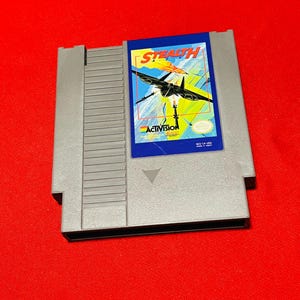 1989 Stealth (NES) Nintendo Vintage Stealth ATF Video Game Cartridge! Cleaned and Tested! Free Shipping!90s Toys,Gifts,Vintage Games.
