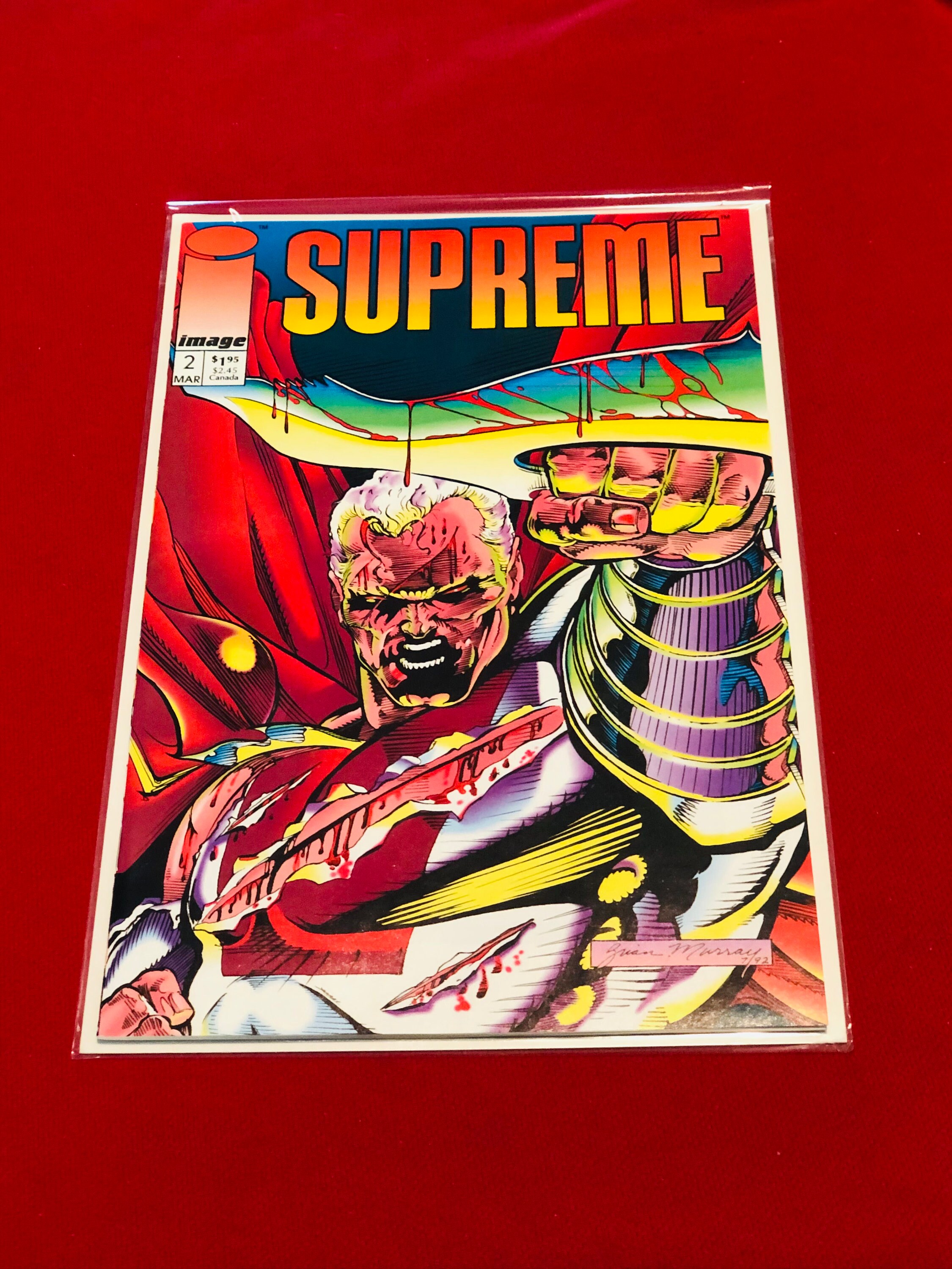 Supreme 2 Vol. 2 March 1992 First Printing Image Comic - Etsy UK