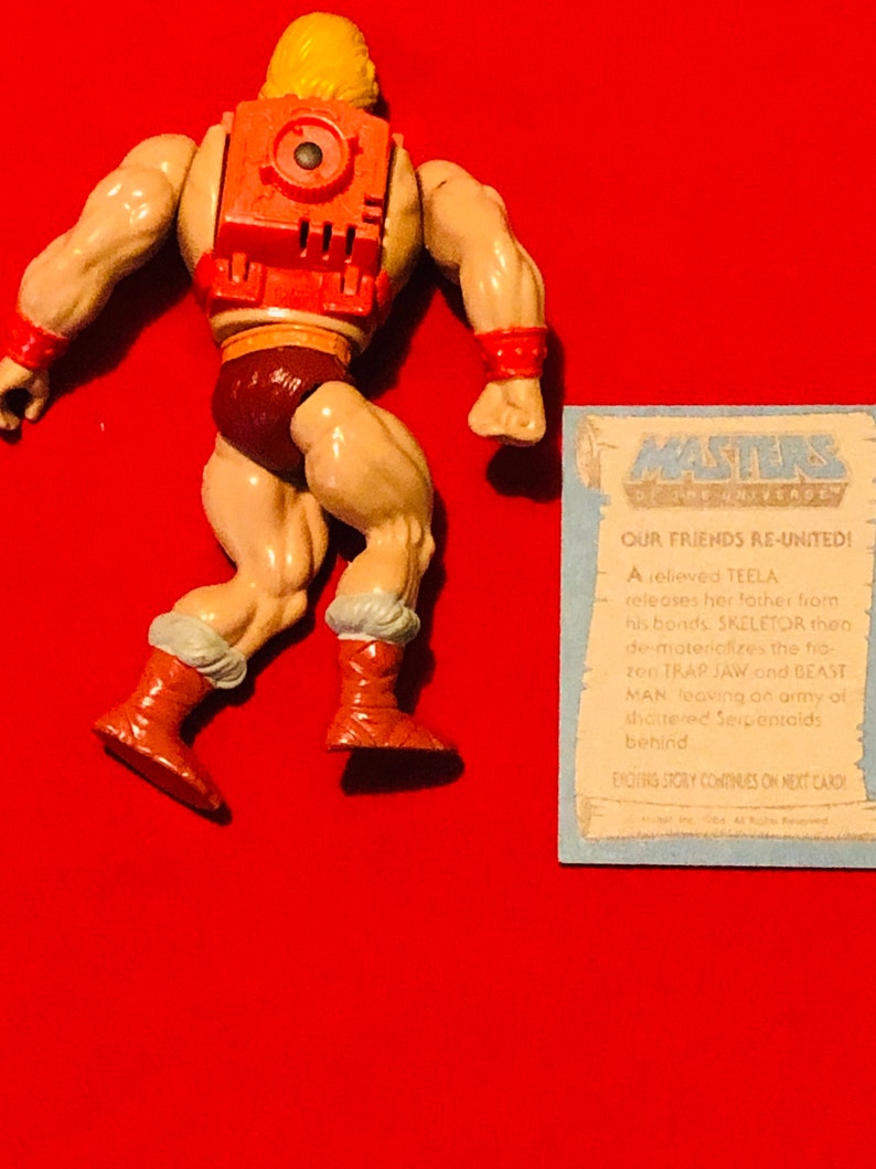 Vintage Thunder Punch He-Man 1984 Series 4 MOTU Masters of | Etsy