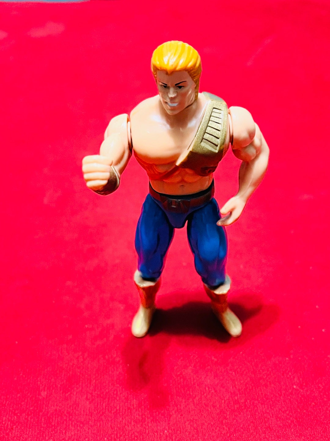 Figurine MOTU New Adventures He-Man 1988 - Mattel Malaysia - Avec Cassette
