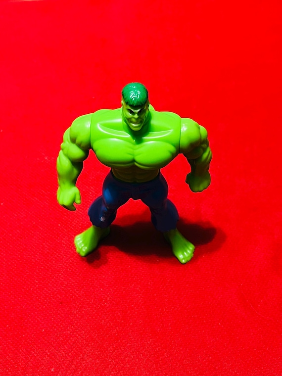 1990s Mini Incredible Hulk! Vintage 1996 Mcdonald's Toy Mini