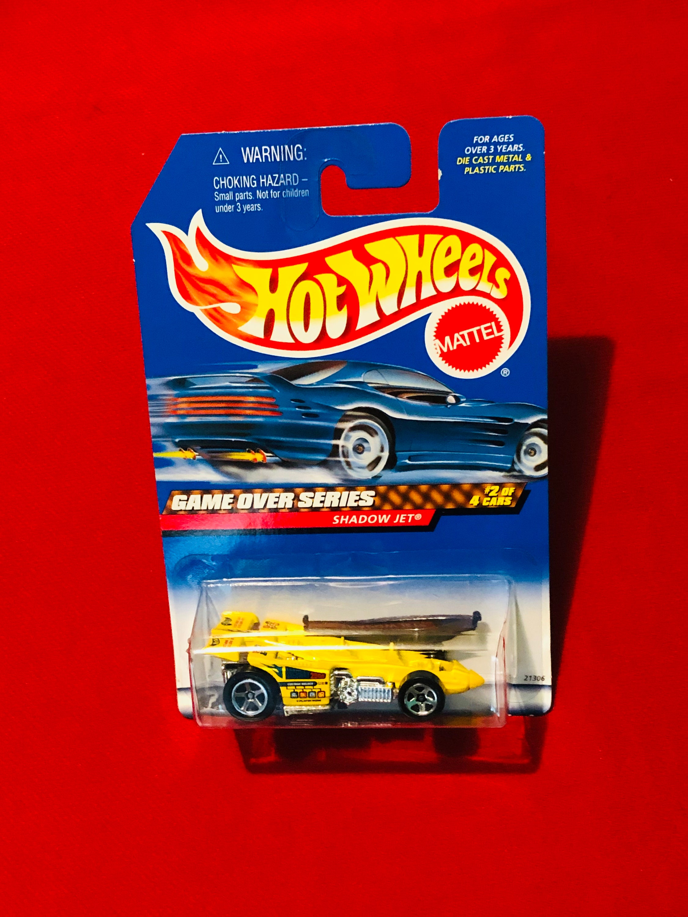 Vintage Hot Wheels 1990s Game Over Series! Shadow Jet