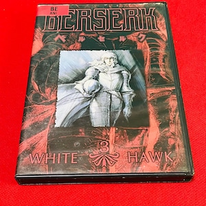 BERSERK Vol.3 White Hawk - Vintage -  Anime 2002 DVD Contains Episodes 10-13 Tested! Manga Fantasy! NTSC English Subtitles Mature Rating.