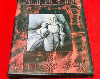 BERSERK Vol. 3 Halcón Blanco - Vintage - Anime 2002 DVD. Contiene los episodios 10-13. ¡Probado! ¡Fantasía manga! Subtítulos en inglés NTSC. Clasificación para adultos.