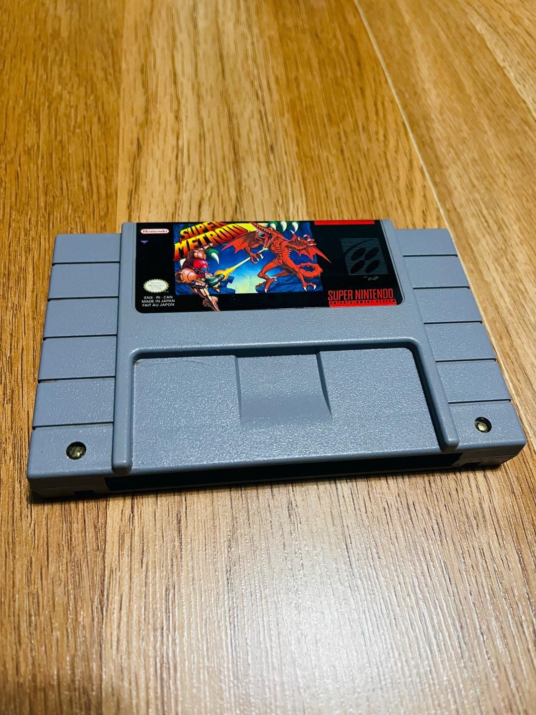SNES Super Metroid 90s Super Nintendo ,vintage Action Video Game ...