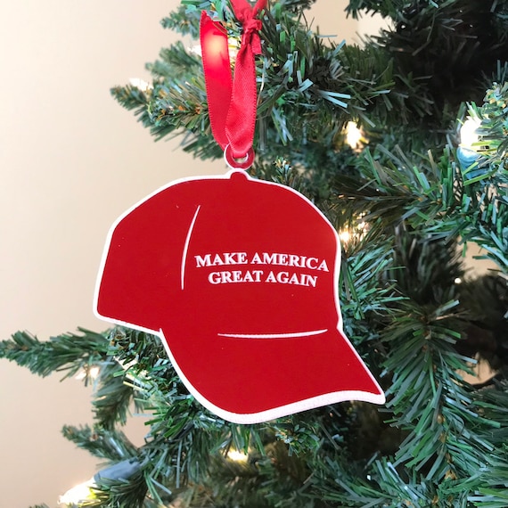 trump ornament hat
