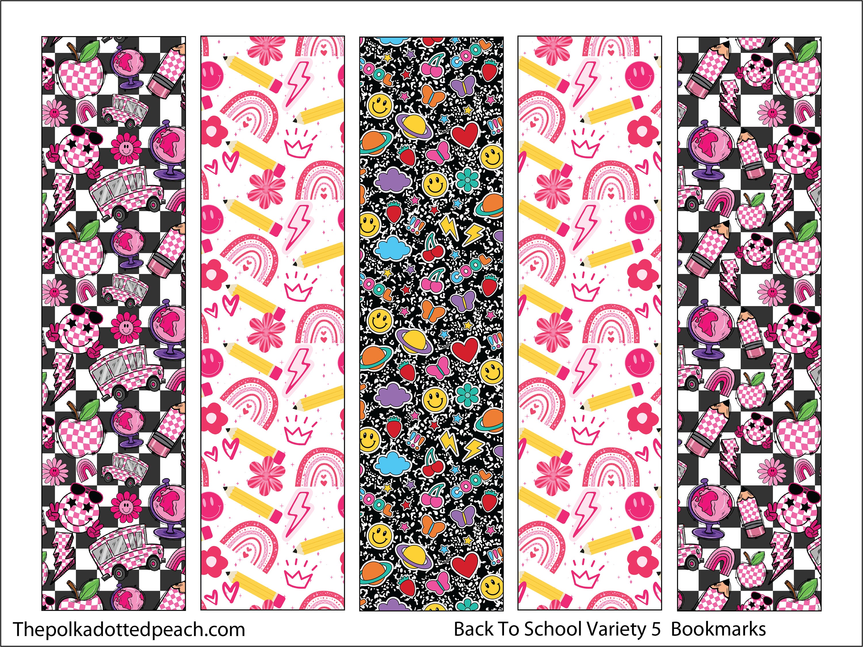 BTS Bookmarks Variety 5 - Etsy
