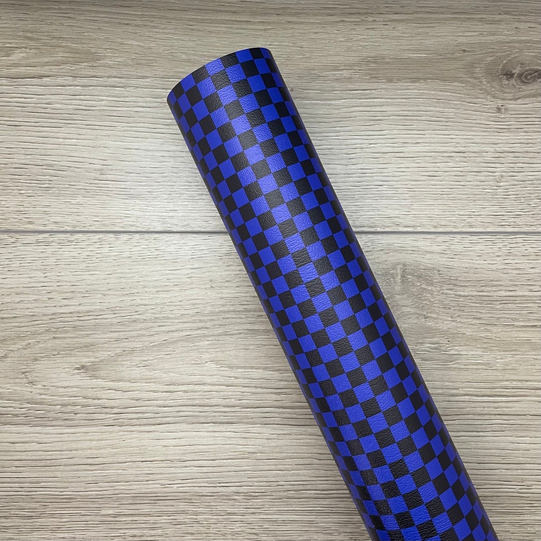 Faux Leather COLORBlock Blue/Black main image 0