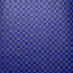 Faux Leather COLORBlock Blue/Black