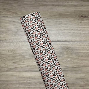 Western 69 Floral Leopard Custom Faux Leather