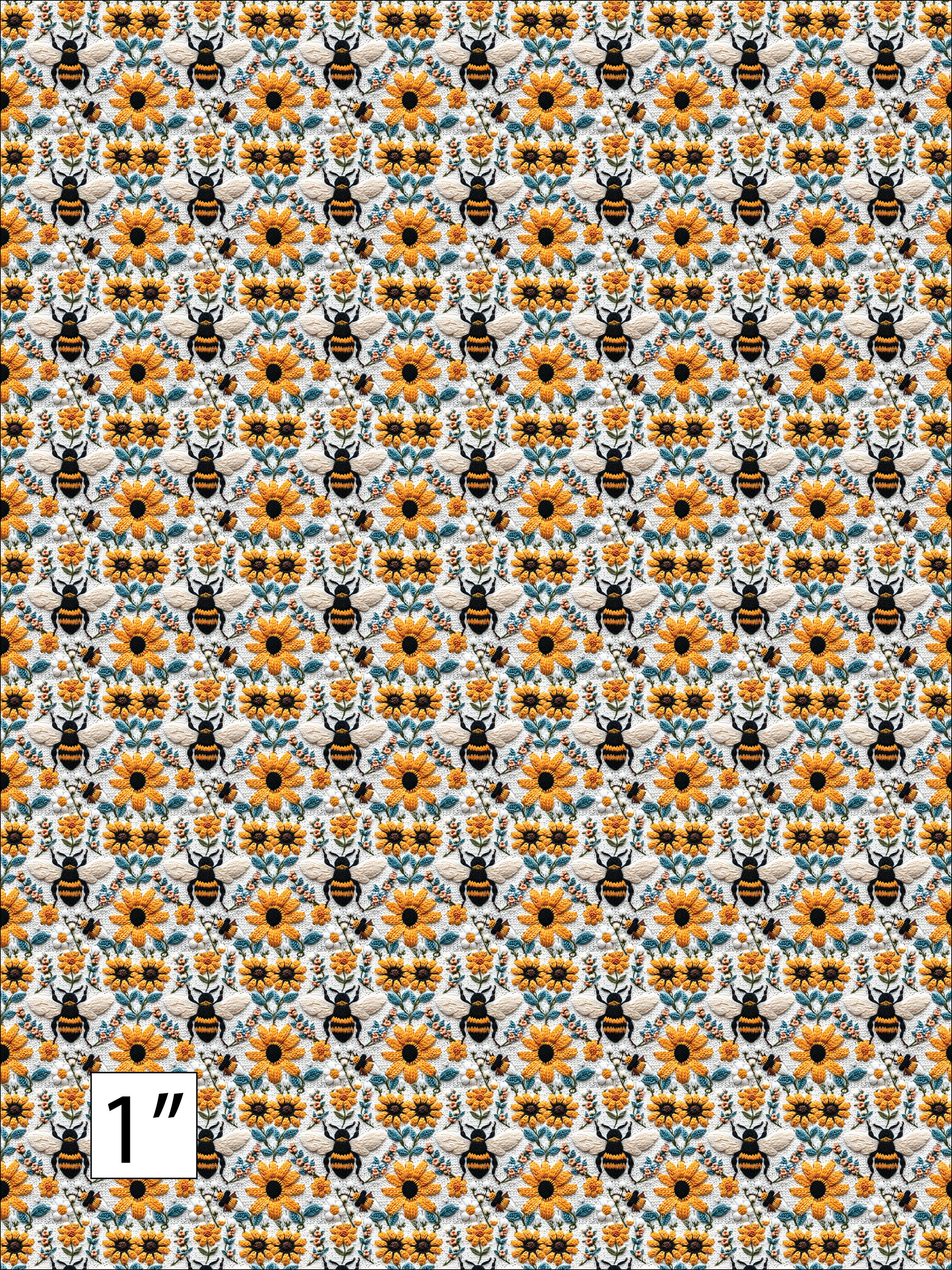 Crochet Bee Faux Leather Sheet (9x12) - Etsy
