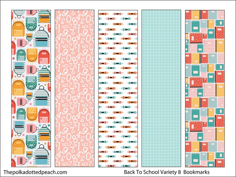 BTS Bookmarks Variety 8 - Etsy