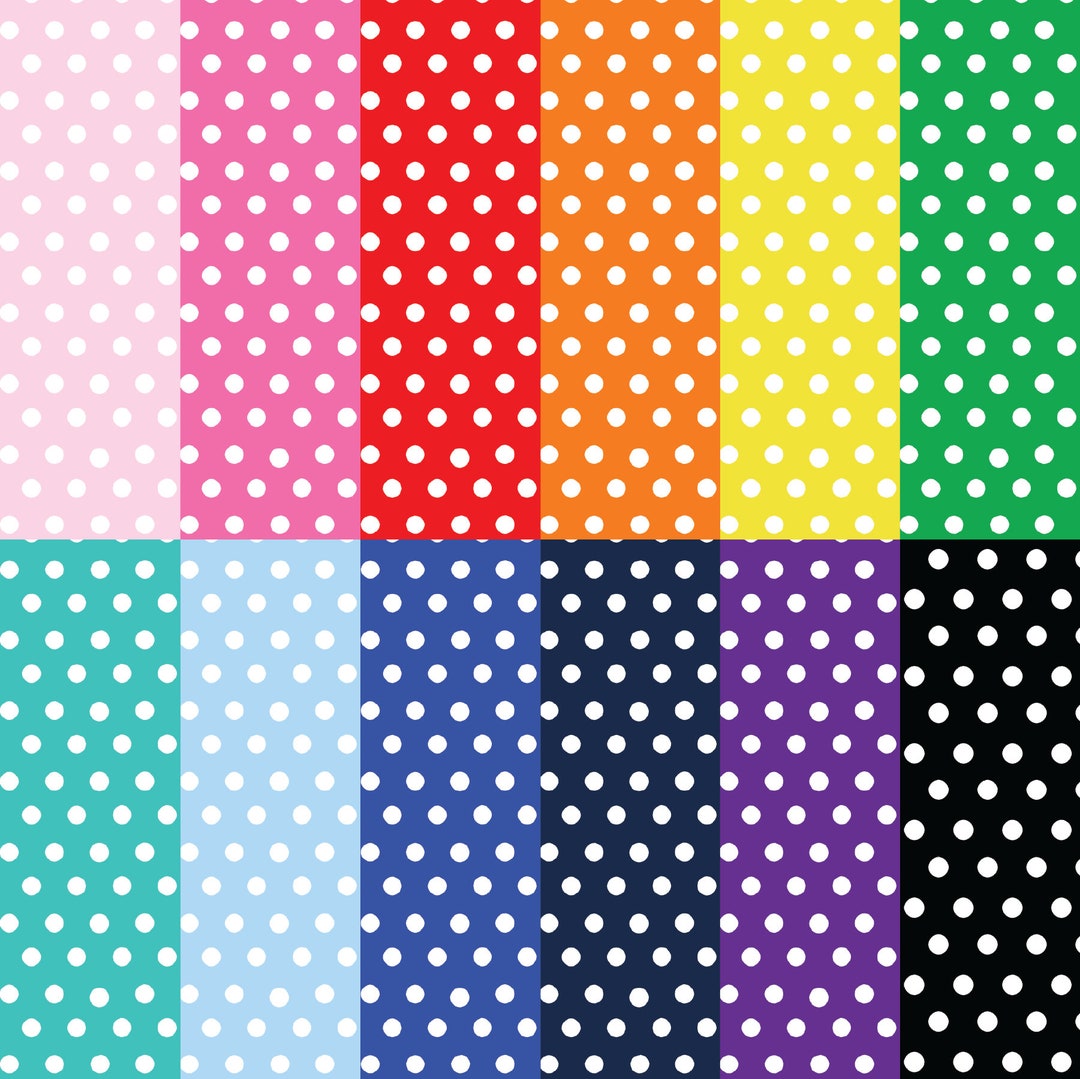 Basic Dots Sheet Custom Faux Leather - Etsy