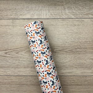 BF Fourth of July Snacks Custom Faux Leather