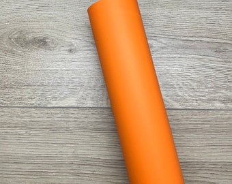 Orange Sherbet Custom Faux Leather