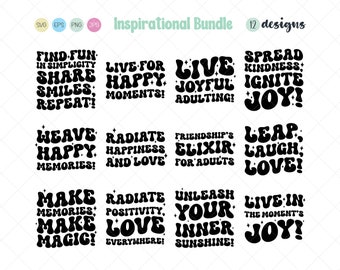 Inspirational Bundle Svg, Inspirational Phrases SVG, Sublimation Bundle Svg, Motivational PNG, SVG Cut file, Svg Bundle for cut file