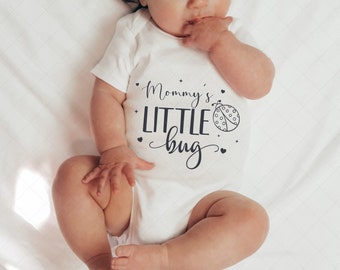 Mommy's little bug SVG, Funny Baby svg, Baby Newborn Svg, Shirt SVG, little bug SVG, Cut File, Sublimation Design, Commercial use
