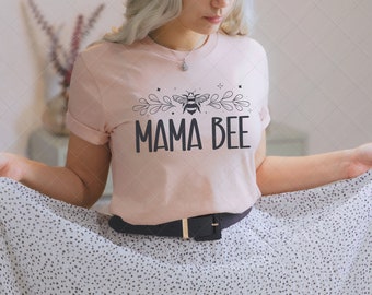 Mama BEE Svg, Phrases QUOTES, Clip Art Svg, Bee overlay SVG, Bee Svg Saying, Cute Bee Svg, Commercial use, Line Art, Boho Svg