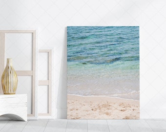 Mediterranean Sea, Wall Art Print, Printable Photography, Macro Photo, Instant Download, Landscape Print, Sea Room Decor, Nature Home Decor