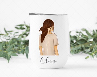 Fashion Girl Clipart: Sublimation Design, Printable Art (PNG, JPEG)