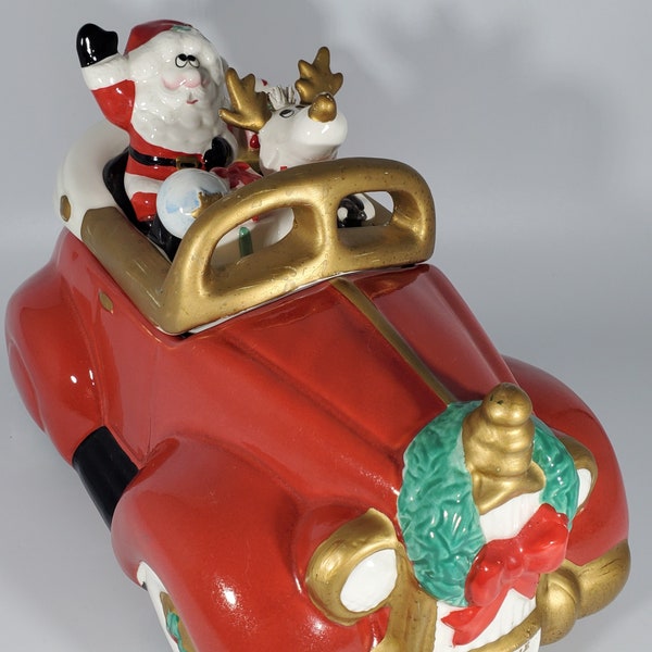 Christmas Cookie Jar Etsy