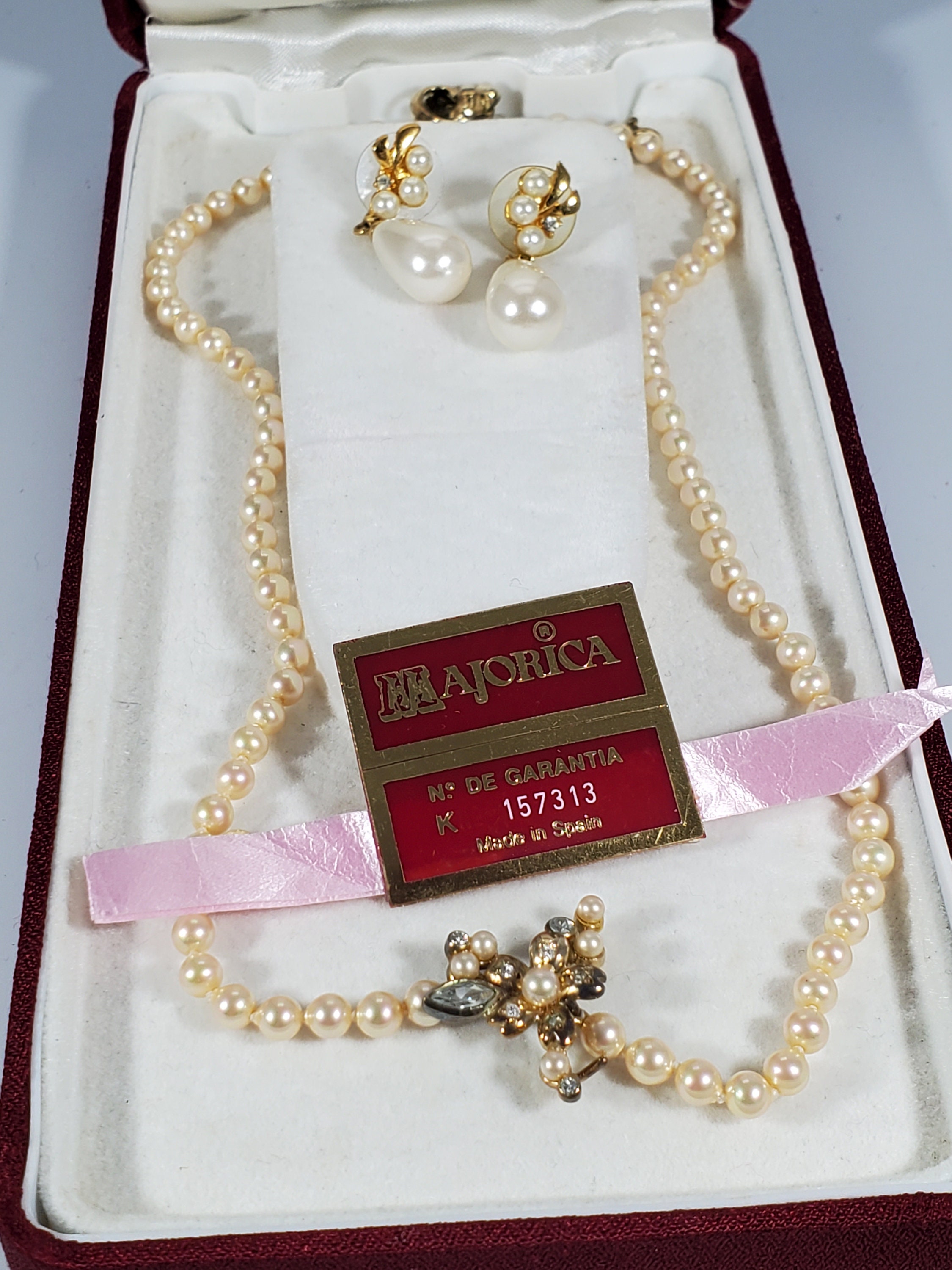 Vintage Majorica Grey Pearl 44 Necklace With Shortener | Etsy | Necklace,  Pearl grey, Pearls