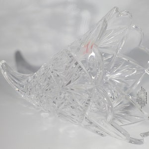 Vintage Waterford Marquis Cornucopia Table Centerpiece