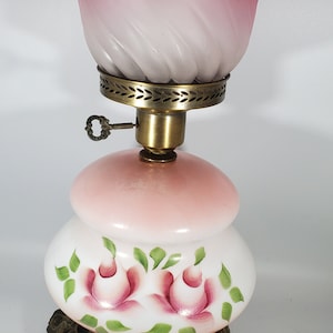 Vintage Hurricane Table Lamp