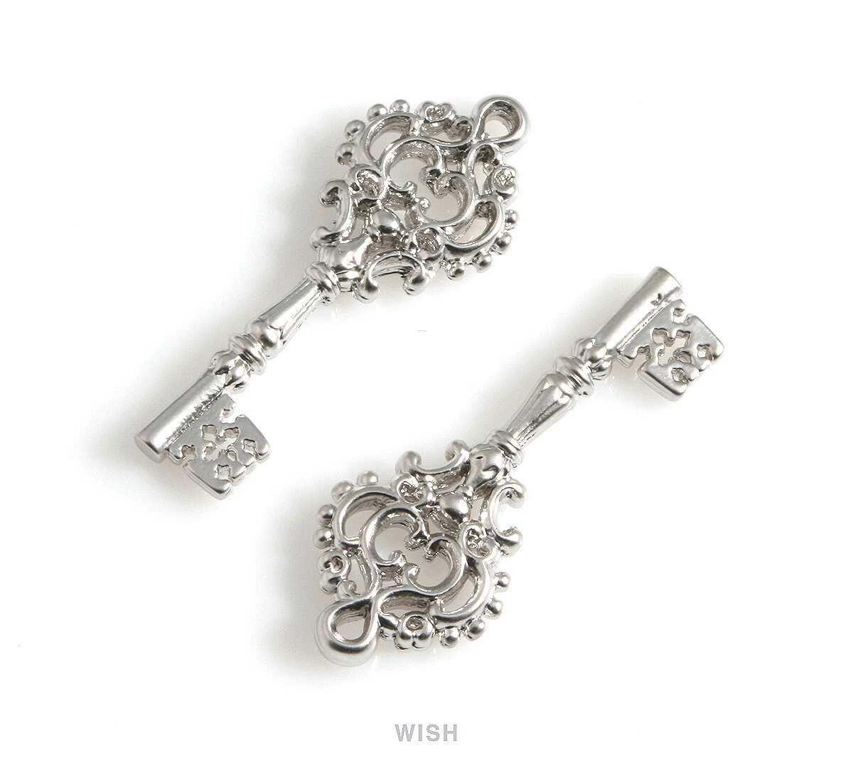 Key Pendants in Matte Gold House Key Charm / Key / House Key Etsy