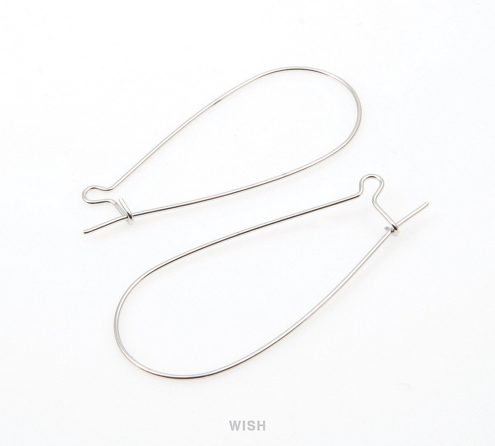 Large Kidney Hook in Gold Kidney Hook Earrings / 16k Gold / Etsy