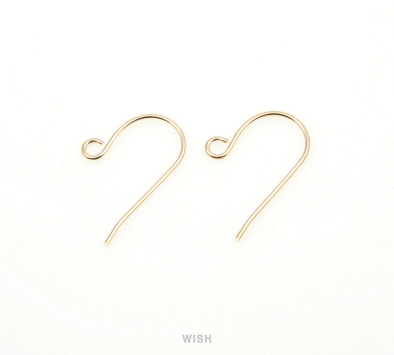 20pcs Loop Fish Hook Earrings in Gold Fish Hook Earrings / | Etsy